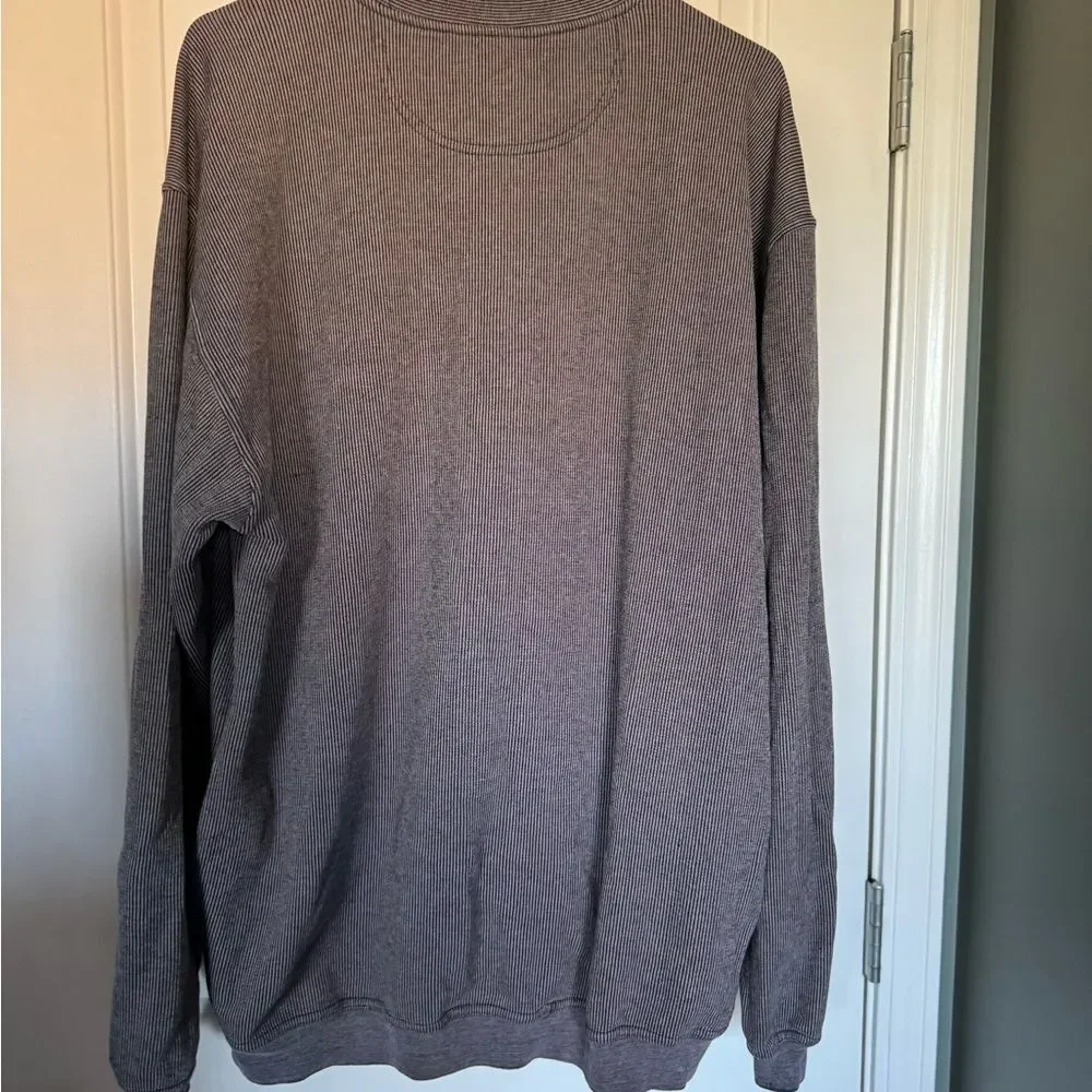 Vintage Men's Gray NFL Titans Heavyweight Quarter-Zip Pullover Size L